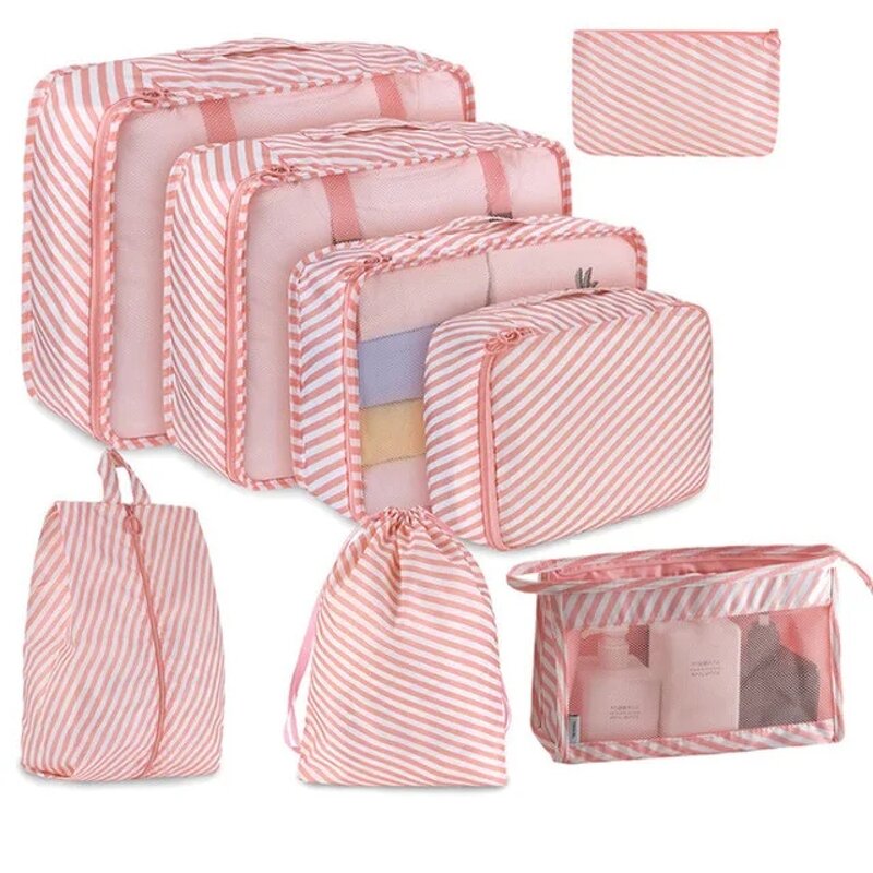 Storage Bags Manufacturer - 8-Piece Set Waterproof Zipper