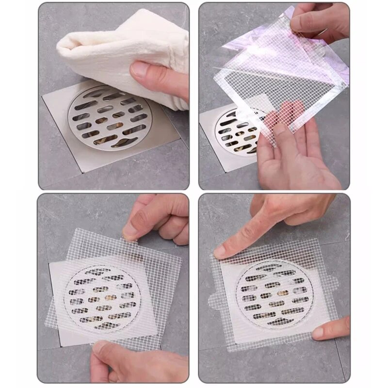 Shower Drain Cover Factory - Disposable Hair Catcher Sticker