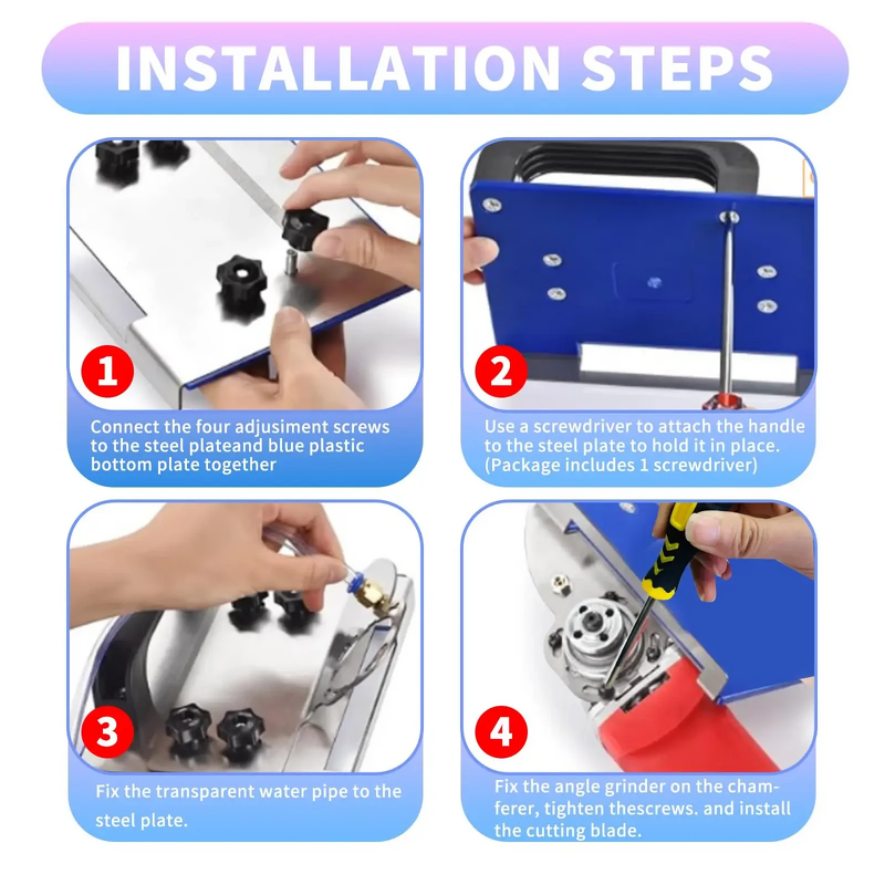 Cutting Bracket Manufacturer - 45° Chamfer Holder for Tile