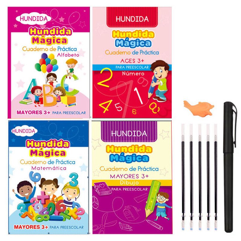 Magic Copybook Factory - Reusable Alphabet Practice Book