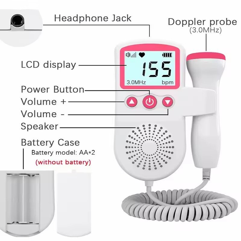 Pregnancy Doppler Manufacturer - Home Baby Heart Rate Sounder