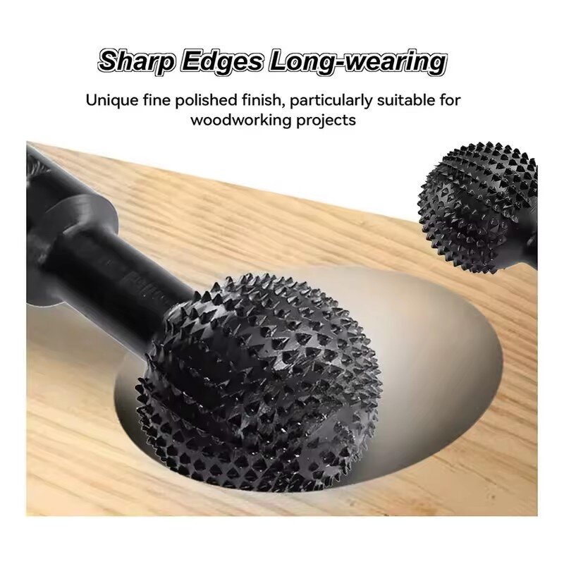 Ball Gouge Tool Supplier - Spherical Grinding Head for Woodworking