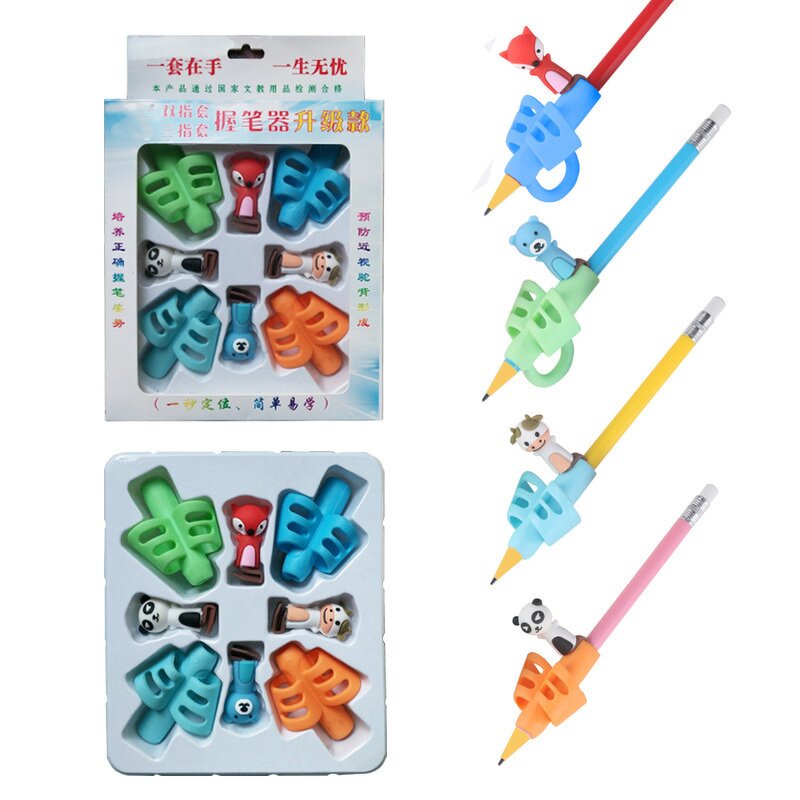 Pencil Grips Factory - 8pcs Handwriting Posture Correction