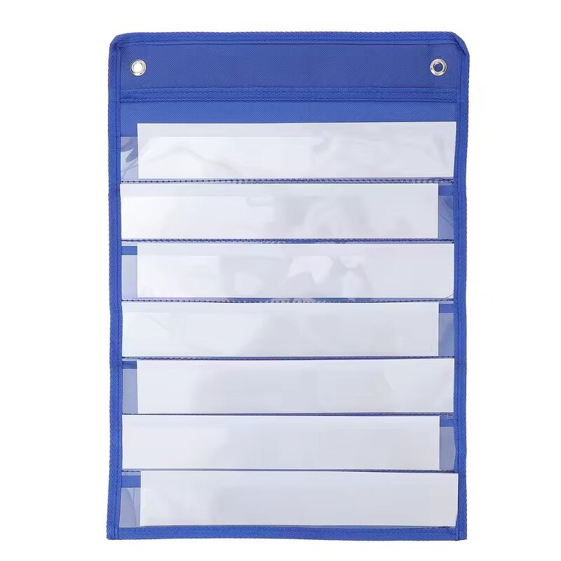 Magnetic Schedule Pocket Chart Factory - 7 Layer Organizer with Whiteboards