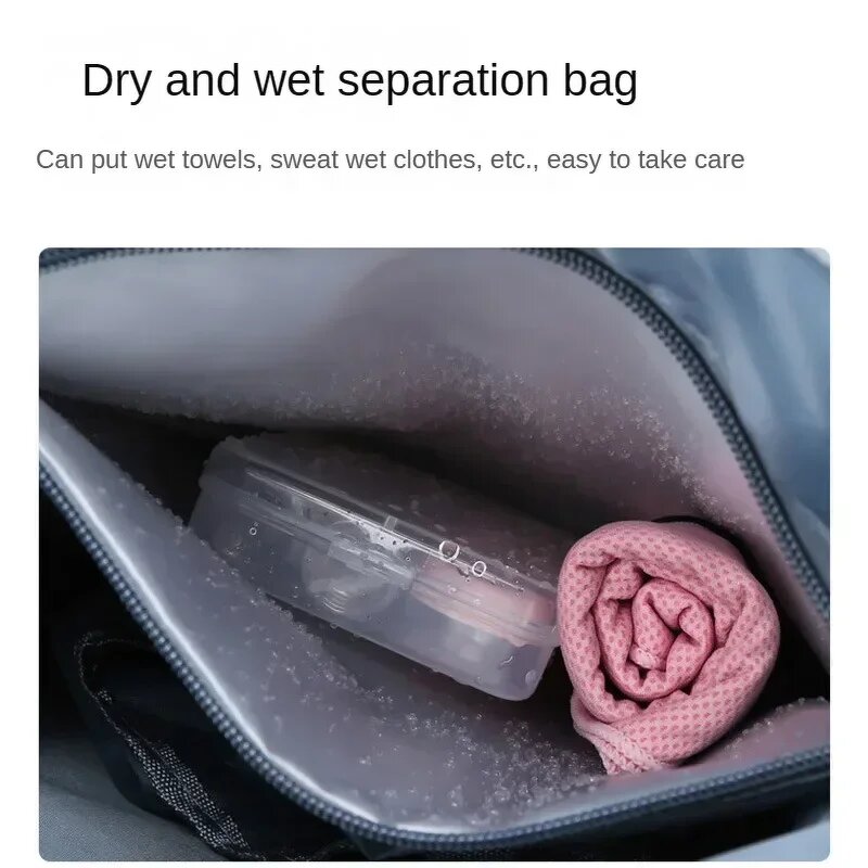 Outdoor Sport Bag Manufacturer - Dry Wet Separation Gym Bag