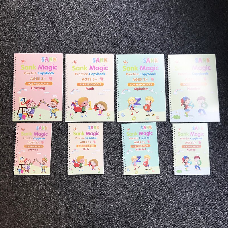 Magic Practice Book Factory - Reusable Writing Copybook for Kids