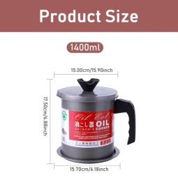 Lard Tank Factory - Oil Filter Pot with Base OEM