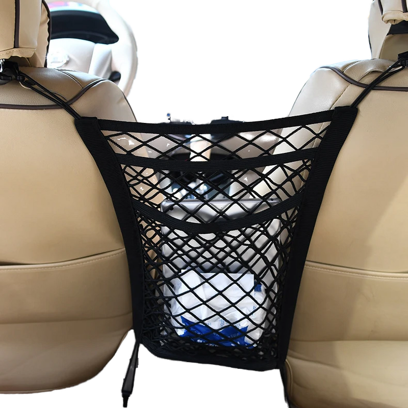 Seat Storage Net Manufacturer - 4 Sided Elastic Organizer
