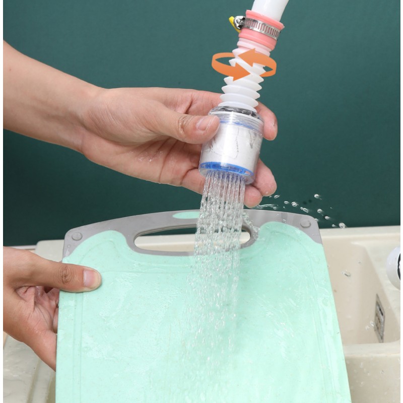 Water Filter Faucet Supplier - Anti Splash Shower Head Design