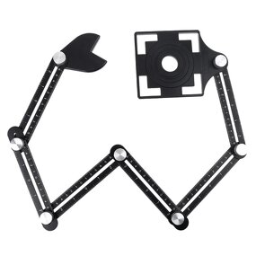 Angle Measuring Ruler Factory - 5 Holes Woodworking Tool