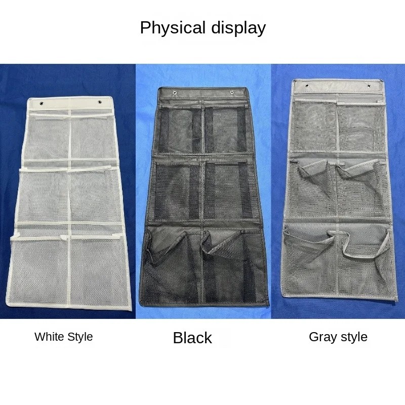 Wall Organizer Supplier - 6 Grids Mesh Storage Bag