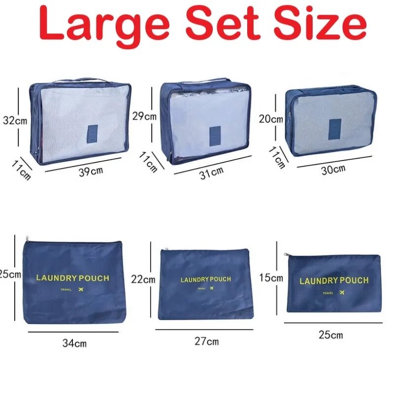Travel Organizer Bags Supplier - Portable Luggage Storage Pouches