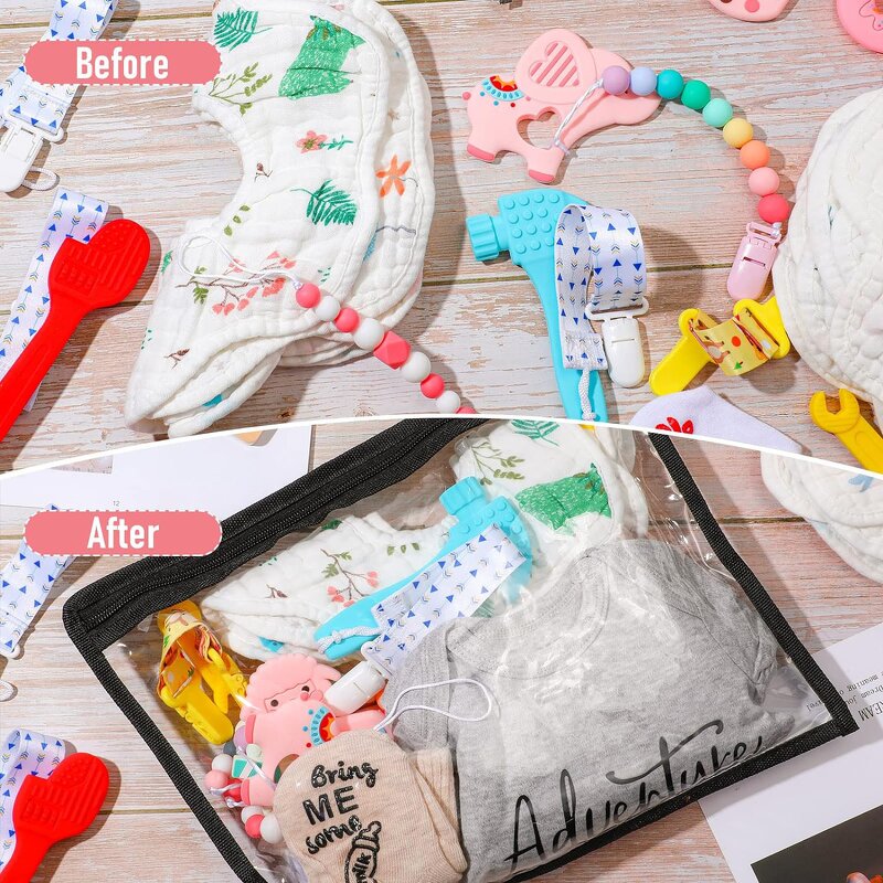 Transparent Document Bag Manufacturer - Waterproof Zipper Pouch for School