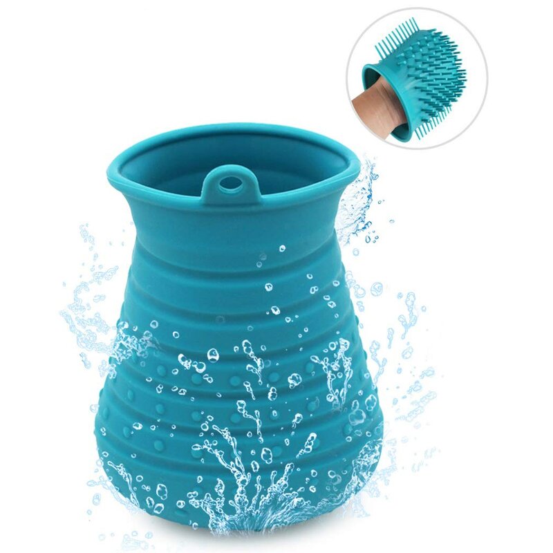 Dog Paw Cleaner Supplier - 2 in 1 Silicone Grooming Tool