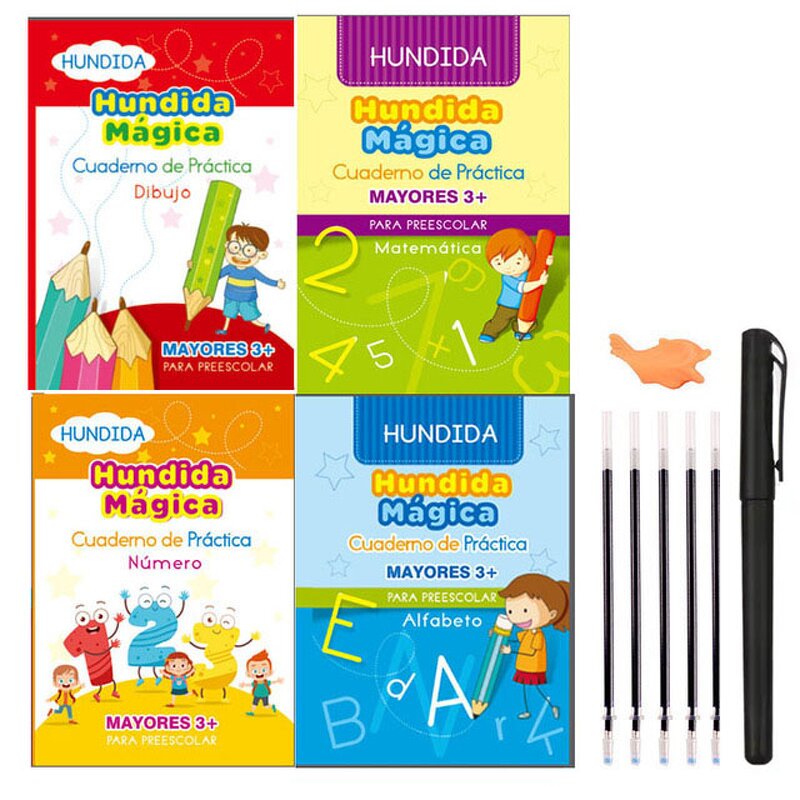 Magic Copybook Factory - Reusable Alphabet Practice Book