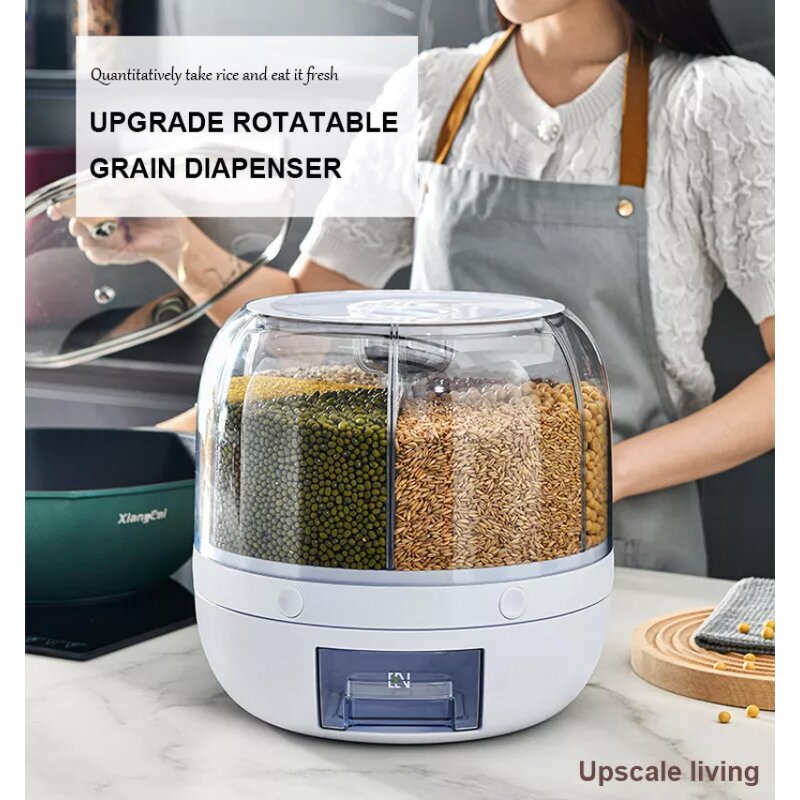 Cereal Dispenser Manufacturer - 6 in 1 Moisture Proof Container