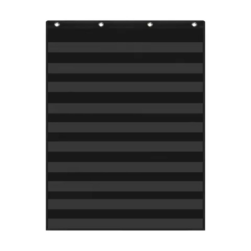 Hanging Pocket Chart Factory - 10 Pocket Wall Chart for Classroom