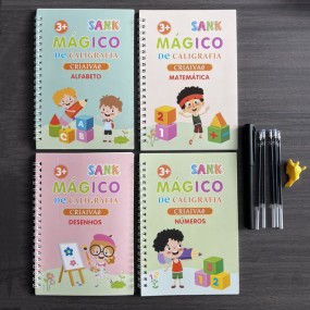 Magic Copybook Supplier - Preschool Reusable Writing Book Set