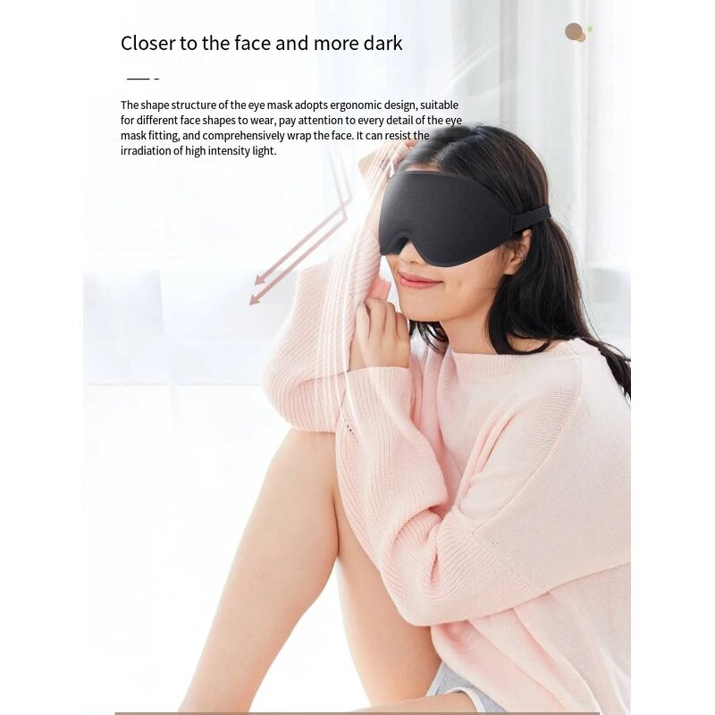3D Eye Mask Factory - Memory Foam Blackout Light Mask