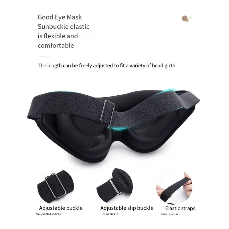3D Eye Mask Factory - Memory Foam Blackout Light Mask