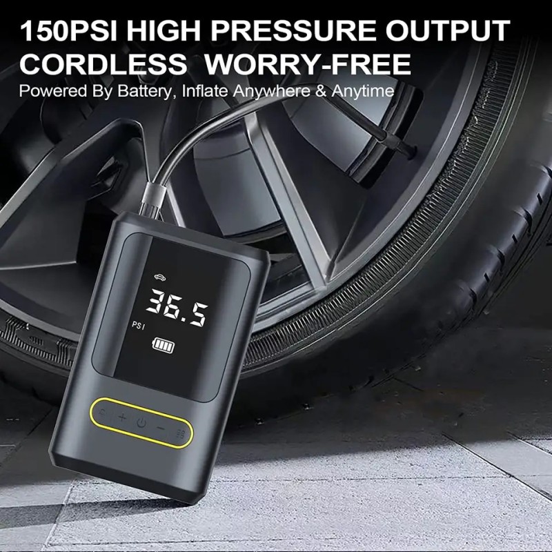Car Tire Inflator Factory - Portable Wireless Air Compressor