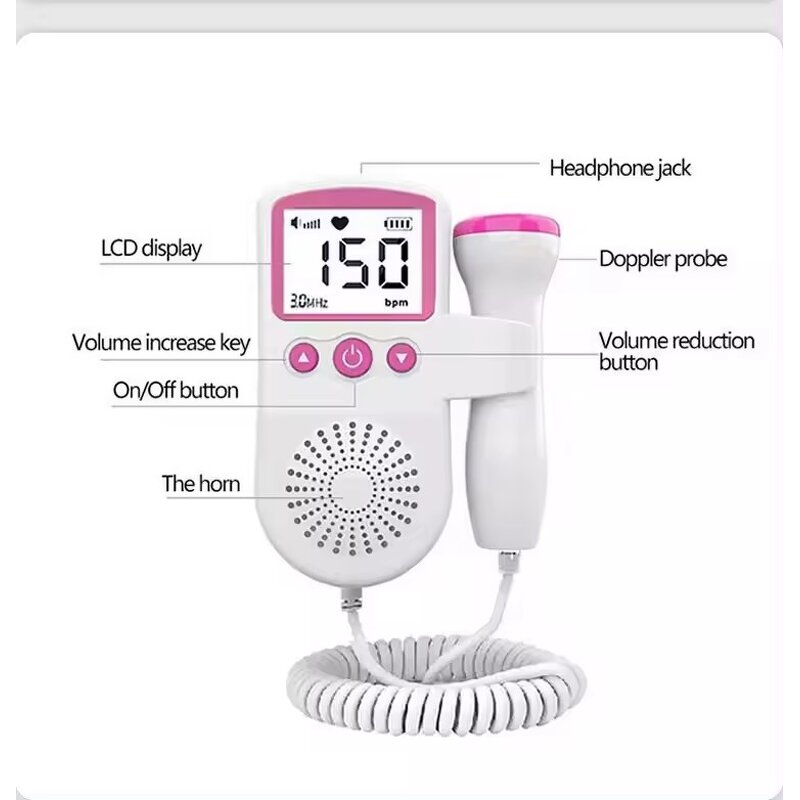Pregnancy Doppler Manufacturer - Home Baby Heart Rate Sounder