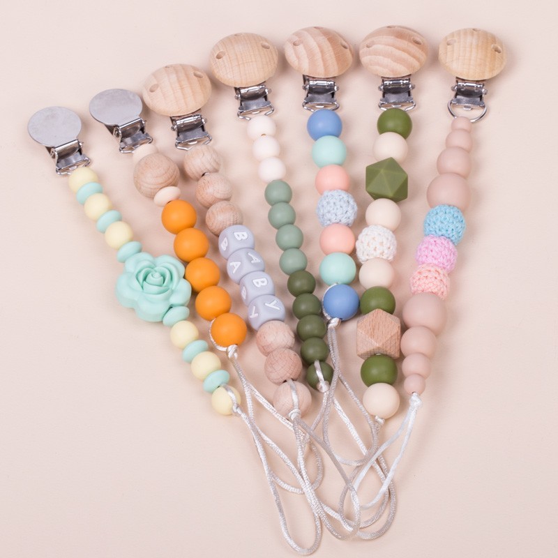 Baby Pacifier Clip Manufacturer - Food Grade Teething Dummy Chain