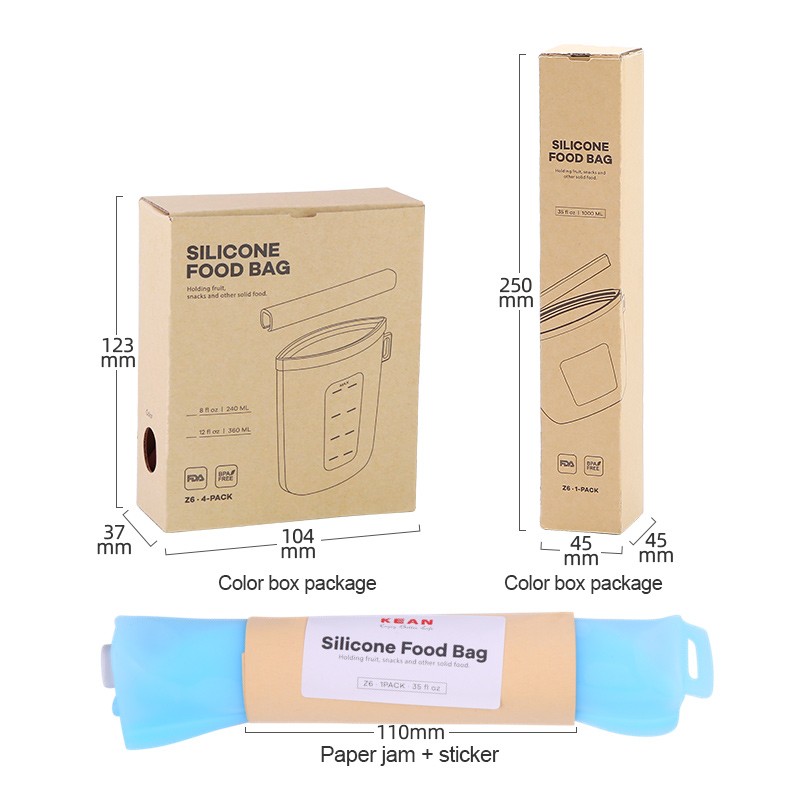 Reusable Silicone Food Bag Manufacturer - Food Grade Storage Bulk