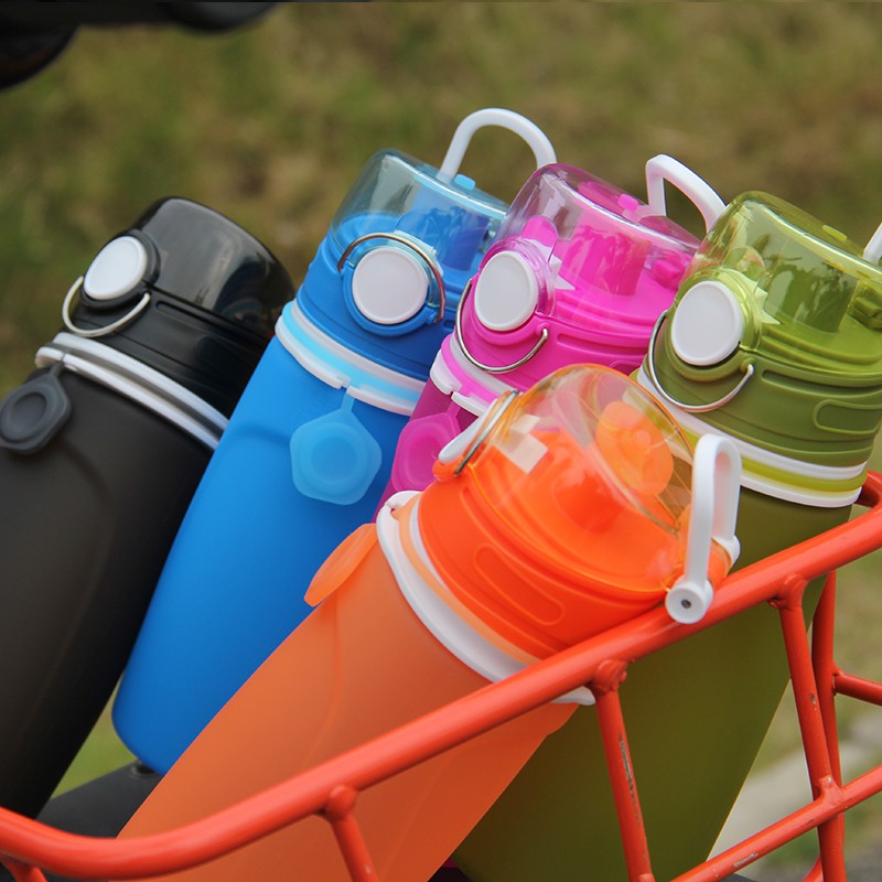 Collapsible Water Bottle Manufacturer - Foldable Bottle with PP Lid