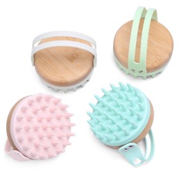 Scalp Massager Brush Manufacturer - Wooden Detangling Hair Brush