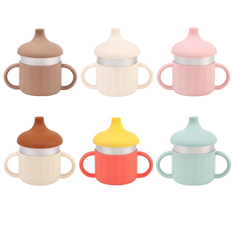 Baby Sippy Cup Manufacturer - Anti Spill Snack Cup with Straw