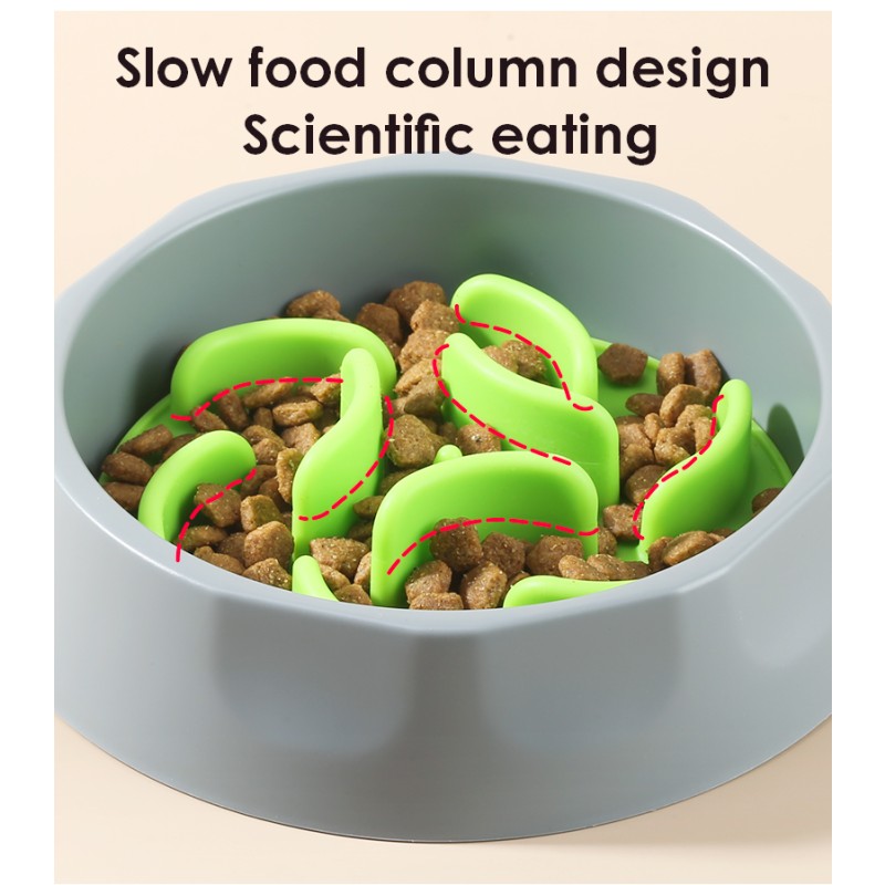 Pet Feed Bowl Manufacturer - Elevated Slow Feeder Ceramic Bowl