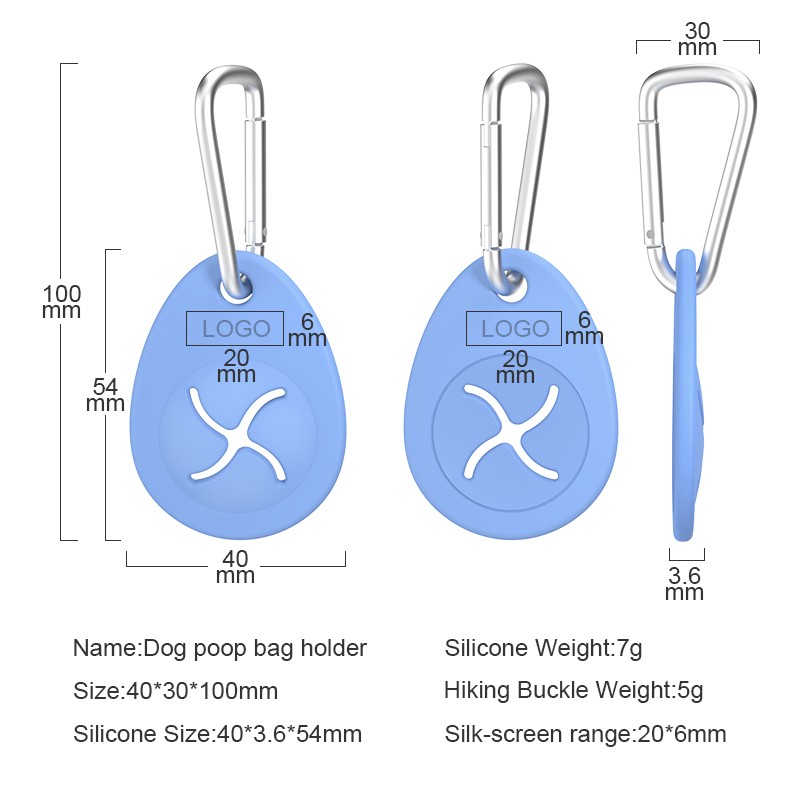 Dog Poop Bag Holder Manufacturer - Waterproof Clip Carrier Dispenser