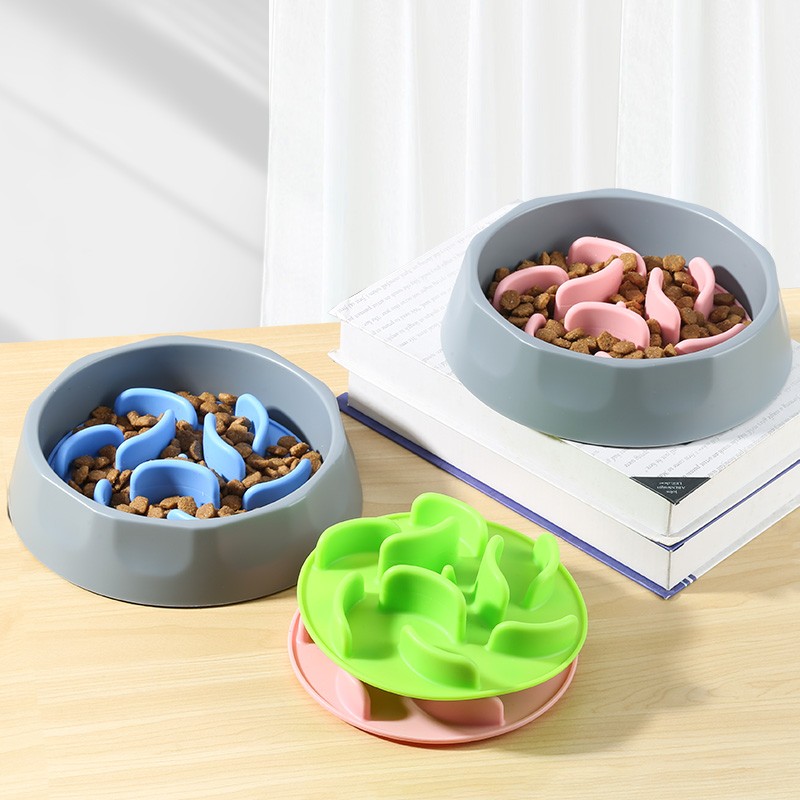 2 in 1 Pet Food Bowl Manufacturer - Portable Silicone Slow Feeder