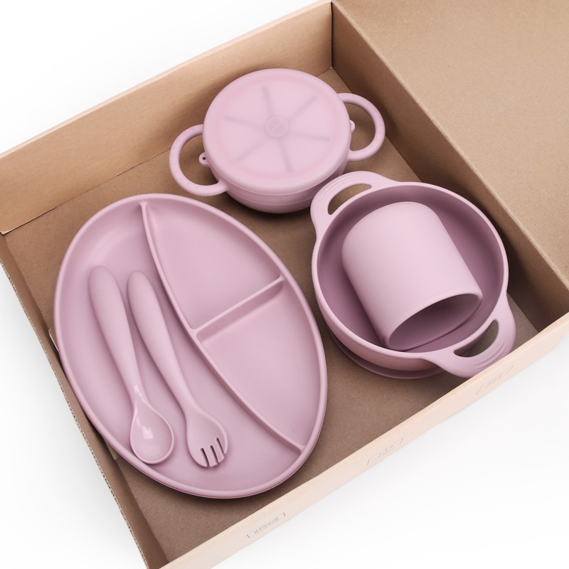Baby Feeding Set Manufacturer - BPA Free Silicone Plate Bowl Spoon