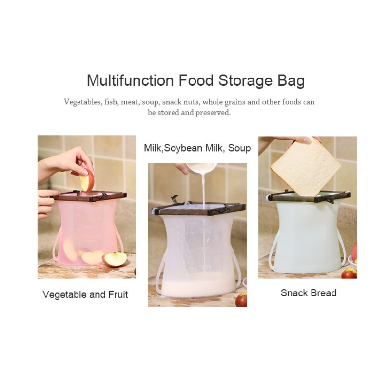 Reusable Silicone Food Bag Manufacturer - BPA Free Leak-proof Storage