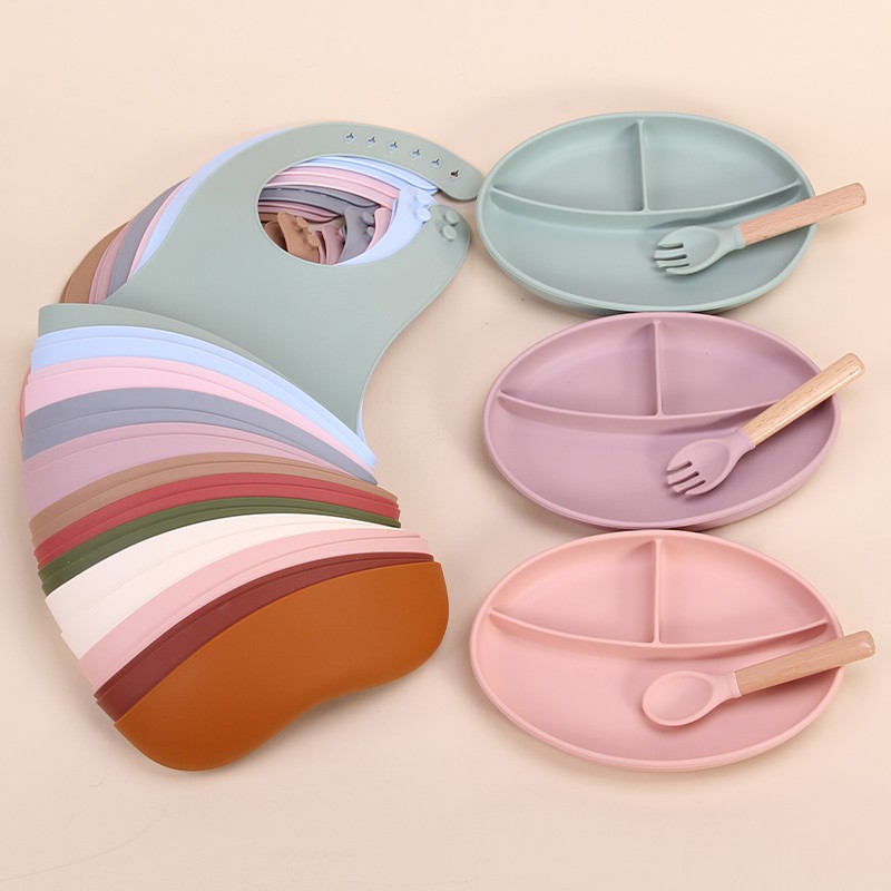 Baby Plate Set Manufacturer - Food Grade Suction Plate