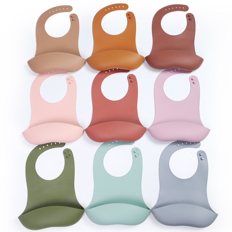 Baby Bib Manufacturer - Cotton Training Bib with Pocket