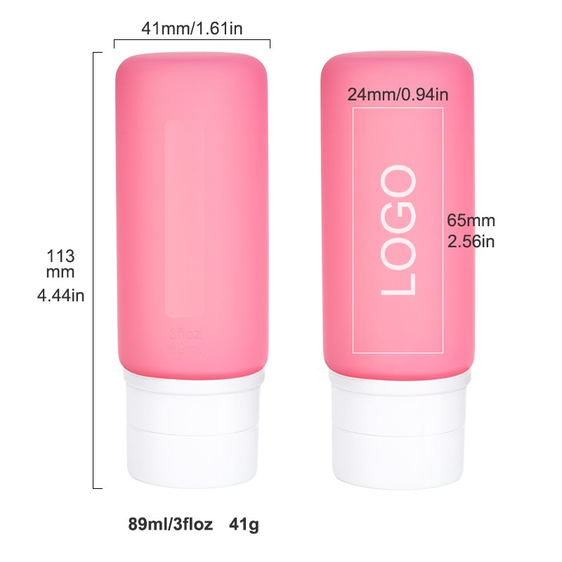 Silicone Travel Bottle Manufacturer - 89ml Leak Proof Dispenser