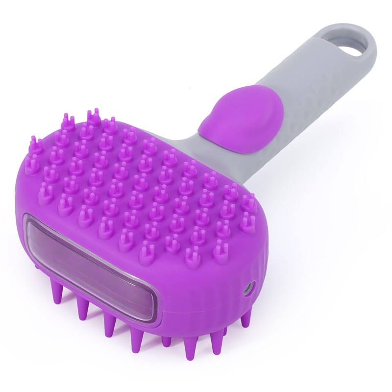 Pet Cleaning Brush Manufacturer - Refillable Lotion Massage Brush