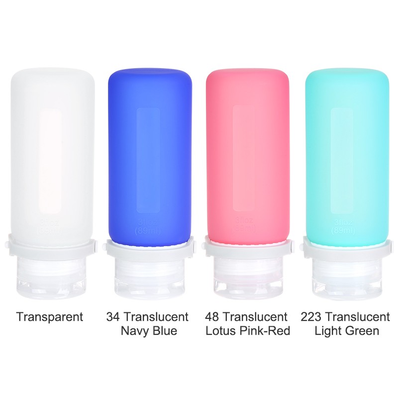 Silicone Toiletry Bottle Manufacturer - Leakproof Refillable with Strap