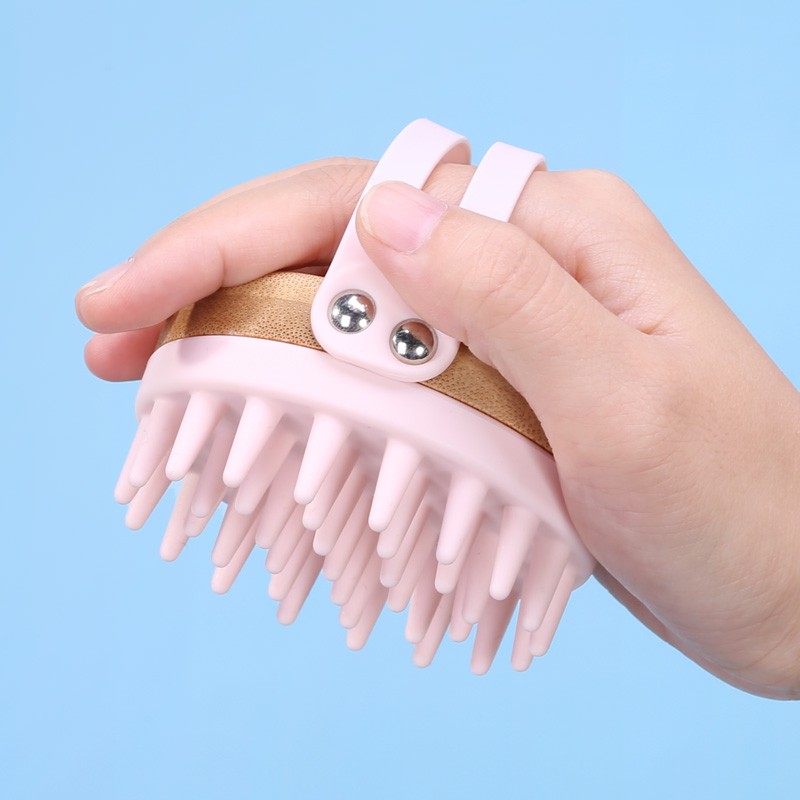 Pet Massage Brush Manufacturer - Soft Silicone Shampoo Dispenser