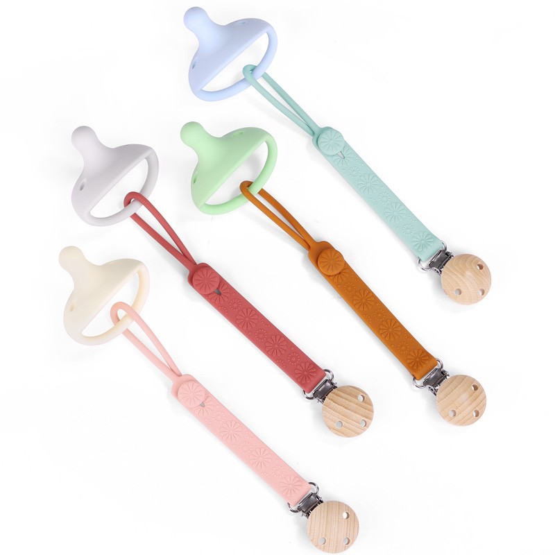 Baby Pacifier Clip Manufacturer - Eco Friendly Wood Metal Clip