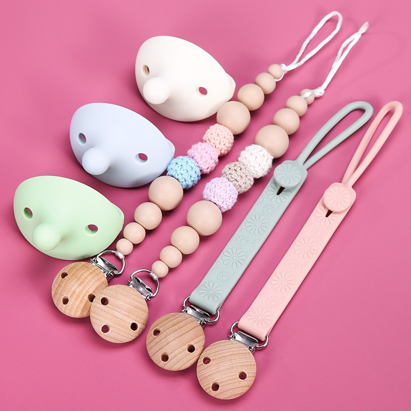 Baby Pacifier Clip Manufacturer - Food Grade Teething Dummy Chain