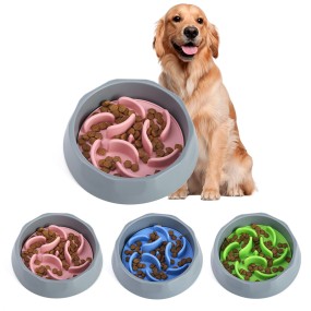 Slow Feeder Dog Bowl Manufacturer - Anti Slip 2 in 1 Design