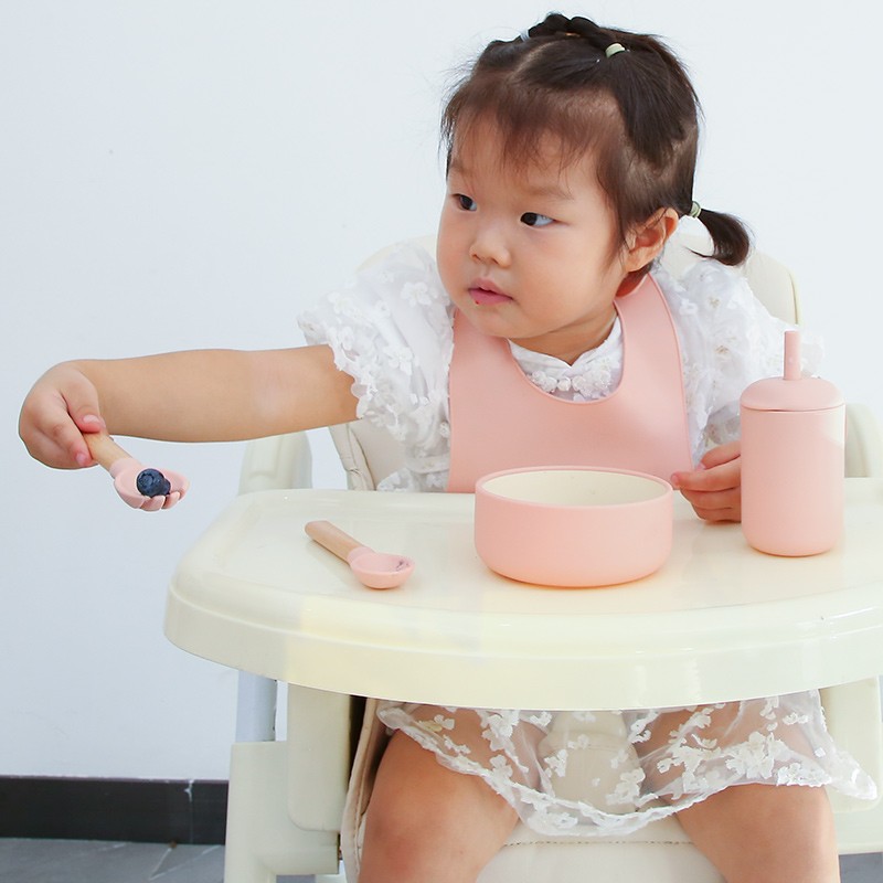 Baby Feeding Set Manufacturer - Divided Suction Silicone Plate