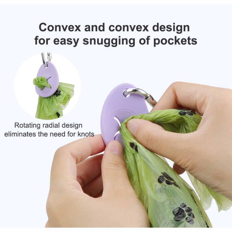 Dog Poop Bag Holder Manufacturer - Waterproof Clip Carrier Dispenser