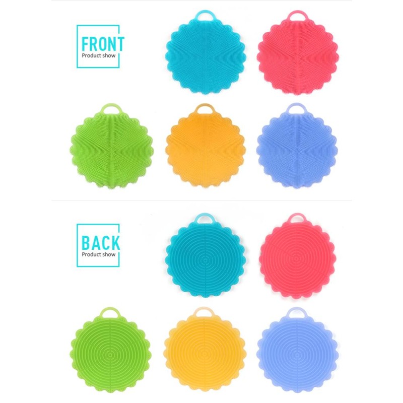 Kitchen Scrub Brush Manufacturer - Silicone Cleaning Brush Set