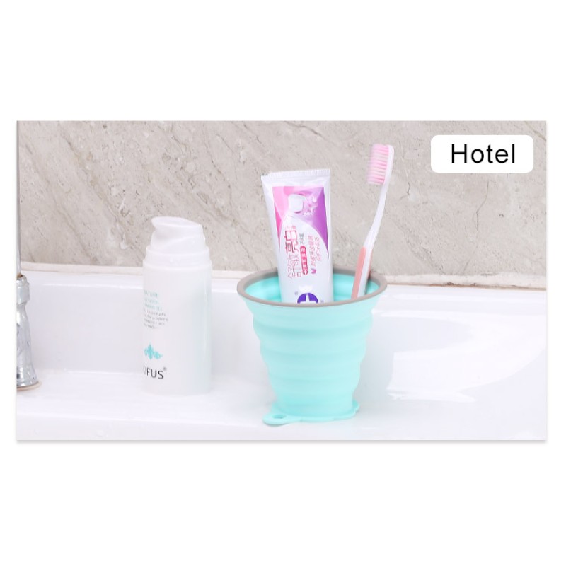 Collapsible Silicone Cup Manufacturer - Travel Folding Cup Custom