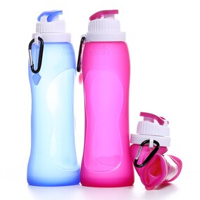 Foldable Water Bottle Manufacturer - Silicone Portable Bottle